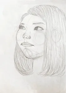 人物クロッキー