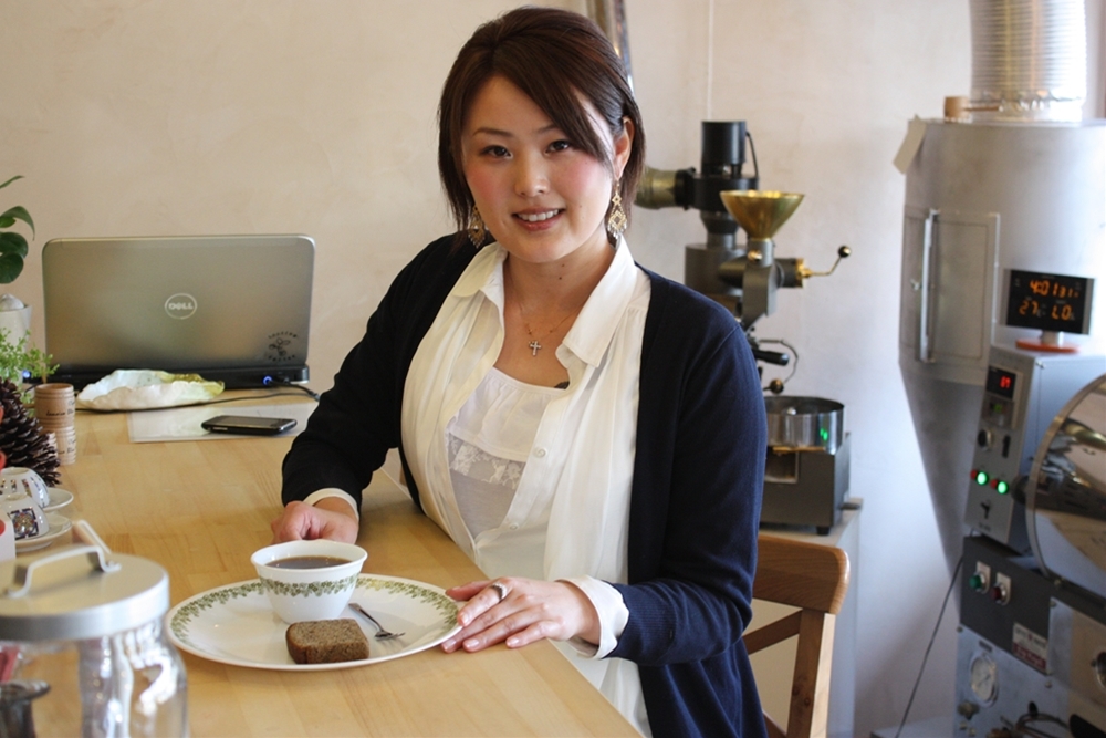 蟻正るみ tostino caffee 取材